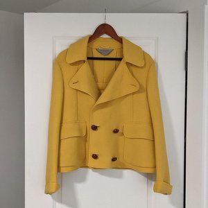 Vintage Sportmax Mustard Wool Jacket